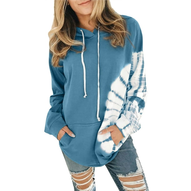 Womens Winter Fleece Hoodies Sweatshirt Hooded Jumper Pullover Loose Tunic Tops